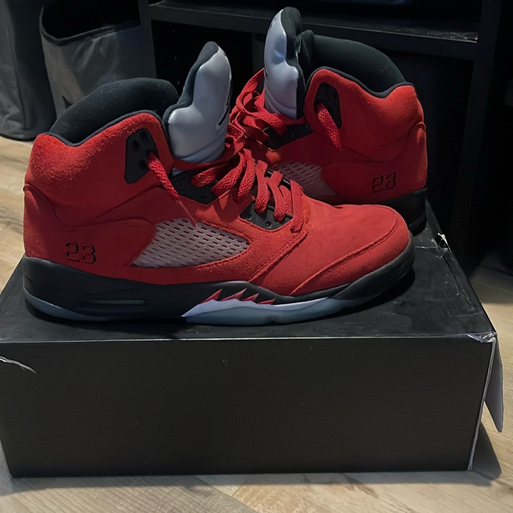 Jordan 5 Retro Raging Bull Red